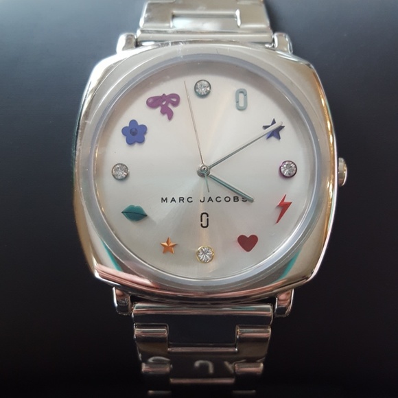 NWT Marc Jacobs Silver Mandy Watch - Picture 5 of 8